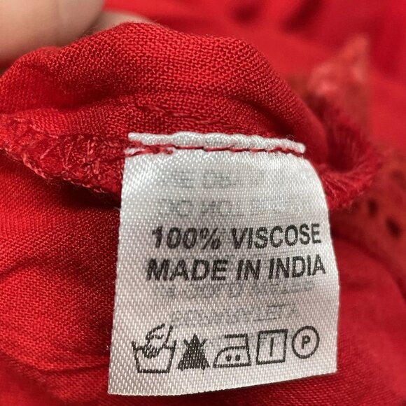 MELISSA ODABASH Women’s Jo One-Shoulder Midi Dress Red Size M - Picture 5 of 8